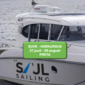 Väikelaevajuhi kiirkursus PIRITA 27.juuli 2026 (26PIR-PR-K5)