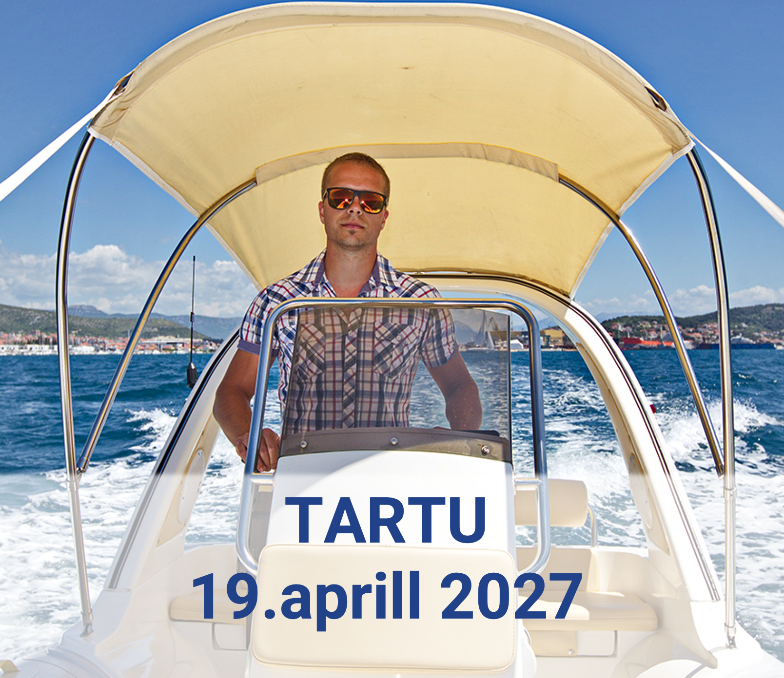 Väikelaevajuhi kursus TARTU 19.aprill 2027 (27TAR-ES-3)