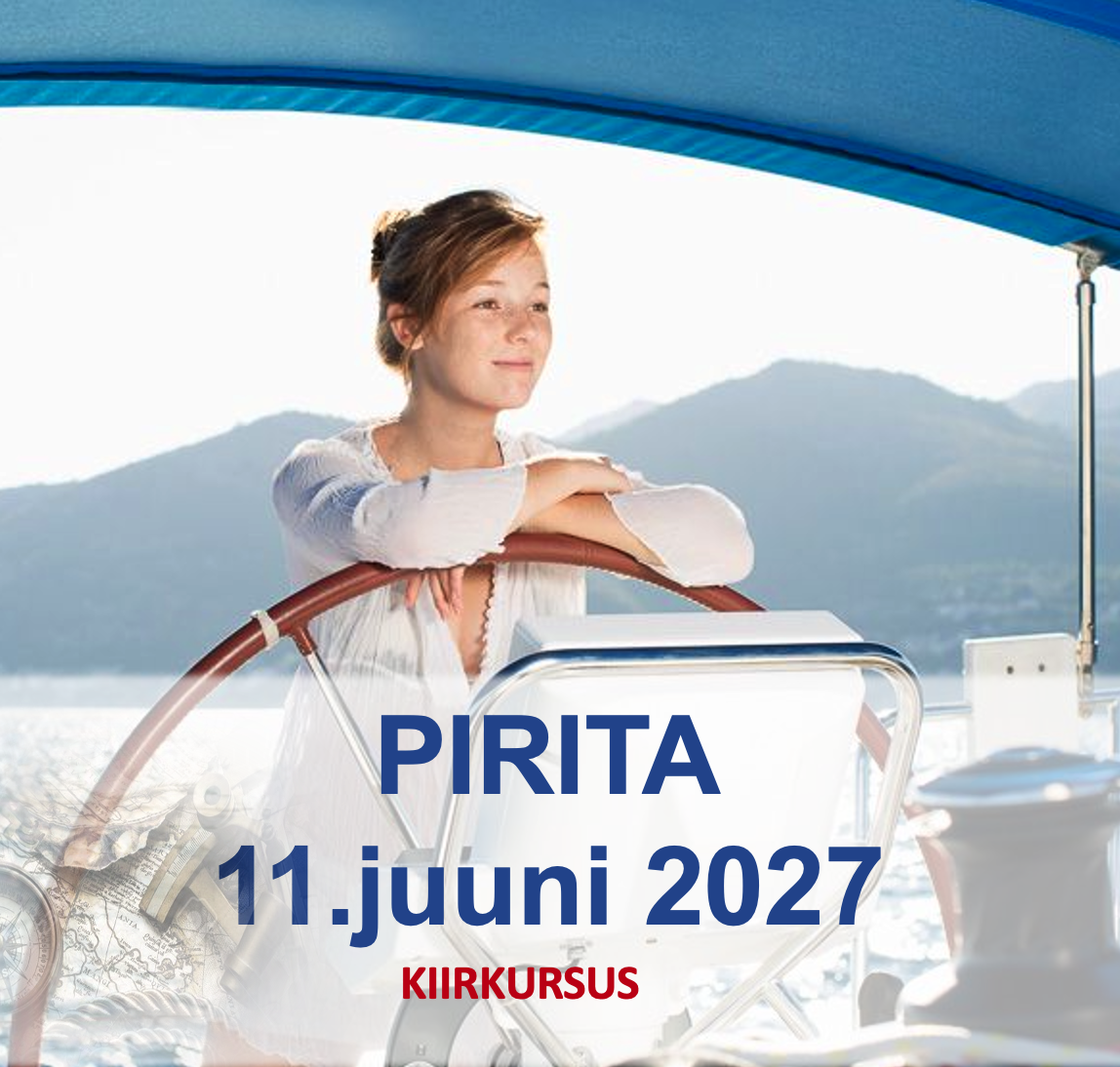 Väikelaevajuhi kiirkursus PIRITA 11.juuni 2027 (27PIR-PR-K2)